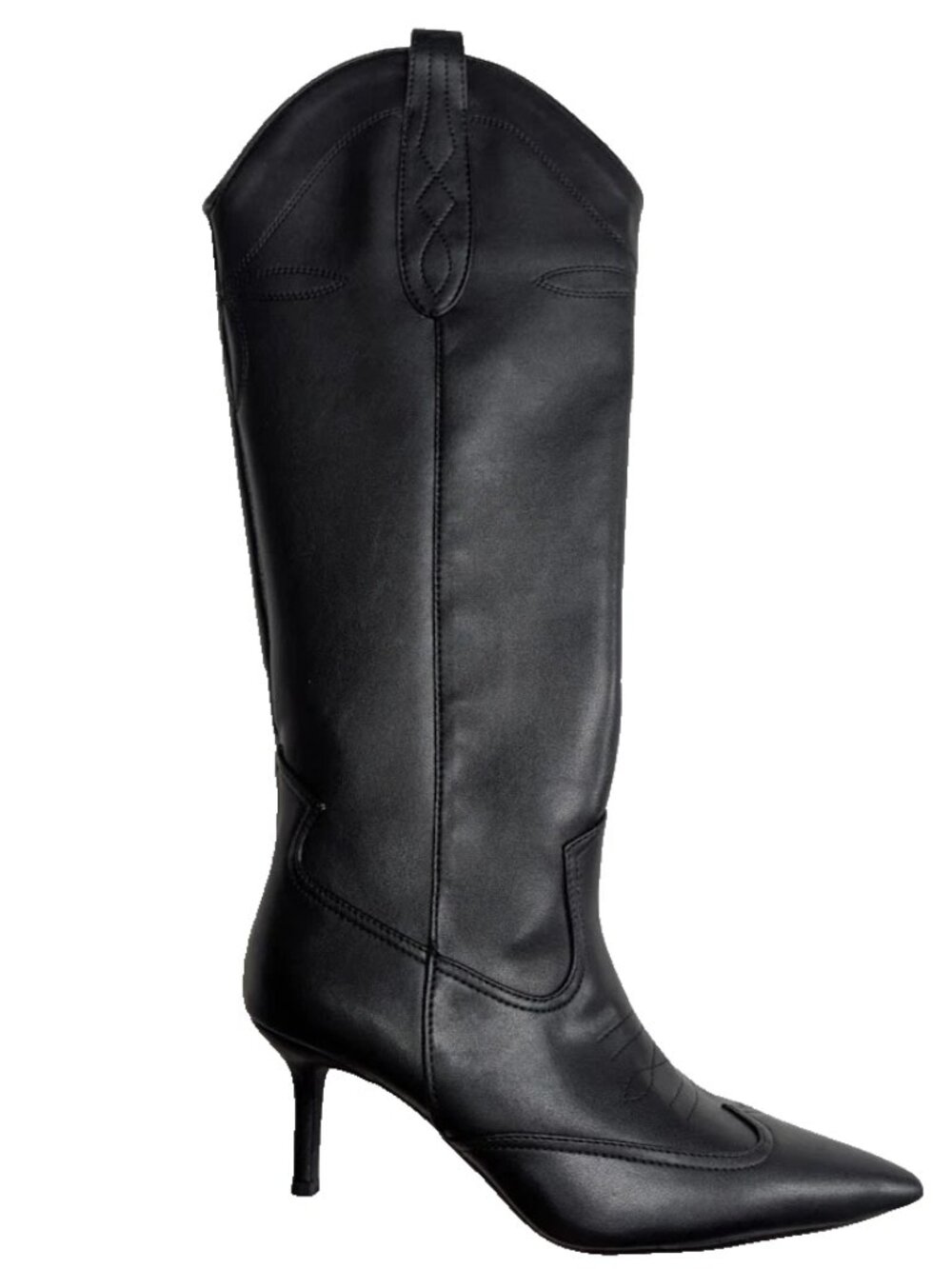 INC International Concept Hayleigh Knee-High Western Boots Black US Size 11